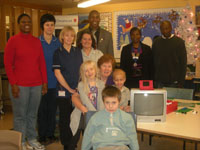 The Lion's club visiting Ifor ward